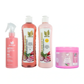 Complete Hair Care Combo: Onion, Rosemary, and Biotin + Moisturizing Mask + Anti-Frizz Spray