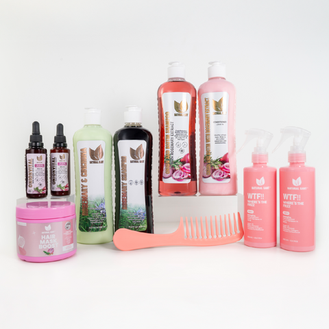 Kit capilar restauración, crecimiento y anti-frizz