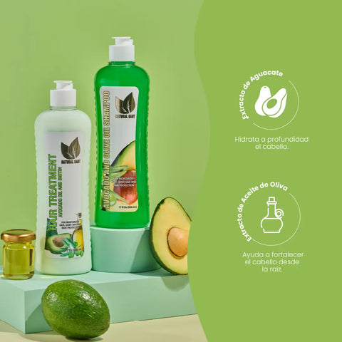SET Aguacate: Shampoo y Tratamiento