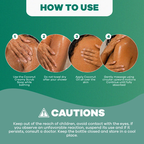 Aceite Corporal de Coco para Hidratación y Suavidad