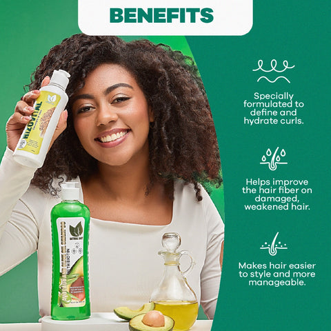 Kit para Rizos Definidos, Hidratados y Sin Frizz