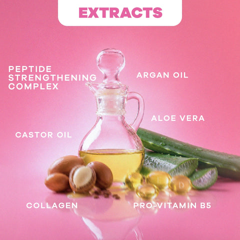 Natural Lash & Brow Growth Serum with Peptides, Biotin & Collagen