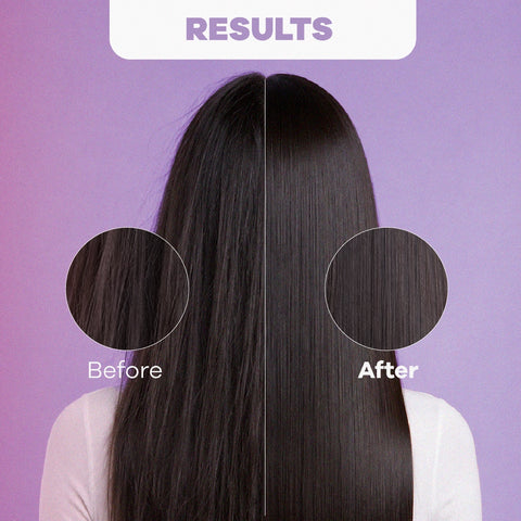 Set para controlar el frizz y estimular el crecimiento del cabello: Keratina, biotina y romero
