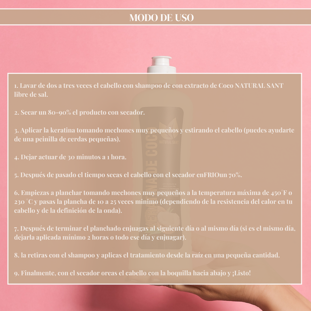 Keratina de COCO 500ml