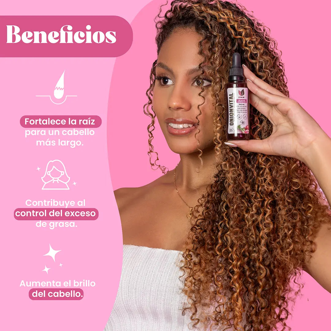 Special Bundle: Onionvital Hair Serum X2 + LisoVital Set: Shampoo
