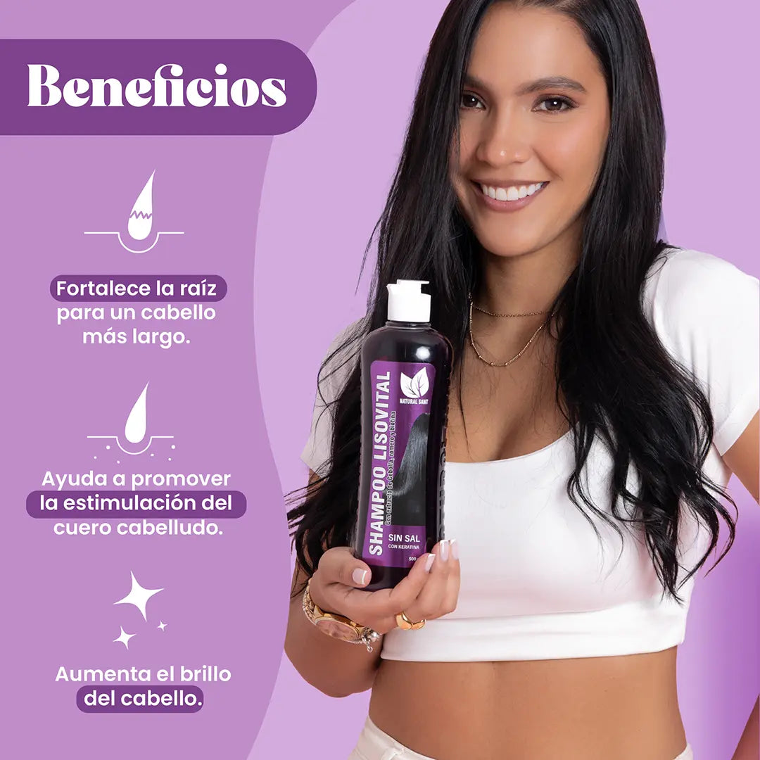 Special Bundle: Onionvital Hair Serum X2 + LisoVital Set: Shampoo