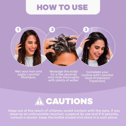 Shampoo con Keratina | Sistema Anti-Frizz