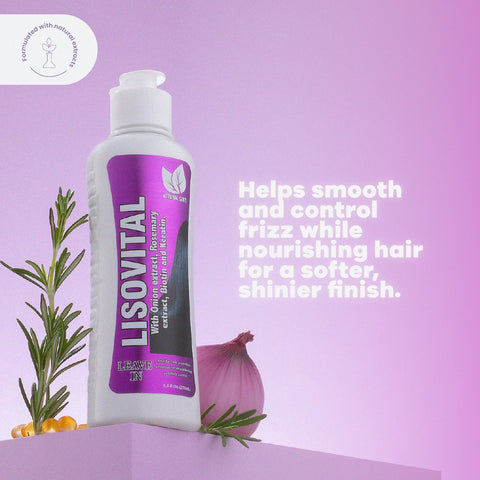 LisoVital Leave-In: Alisado natural y protección contra el calor 
