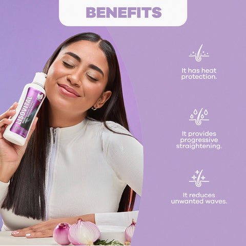 LisoVital Leave-In: Alisado natural y protección contra el calor 