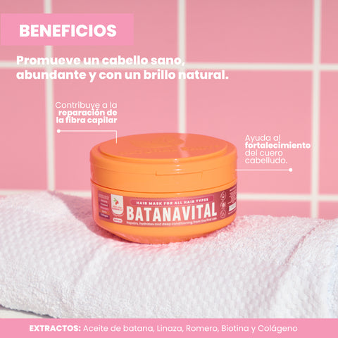 Set Hidratación Total: Aguacate + Mascarilla Batanavital