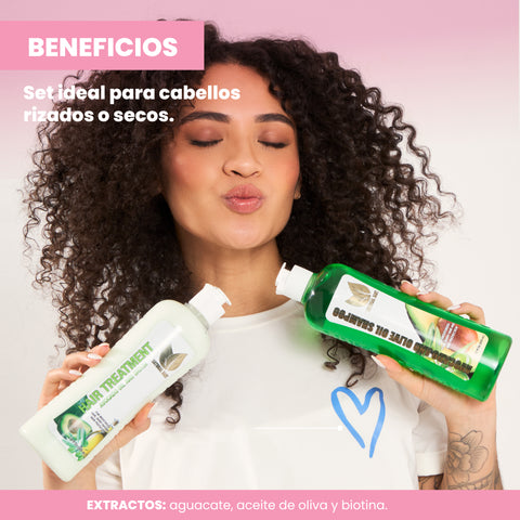 Set Hidratación Total: Aguacate + Mascarilla Batanavital