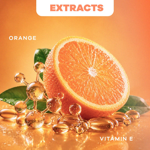 Jabón Cremoso Exfoliante de Naranja para Piel Suave y Radiante