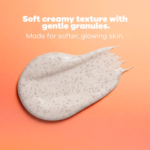 Jabón Cremoso Exfoliante de Naranja para Piel Suave y Radiante