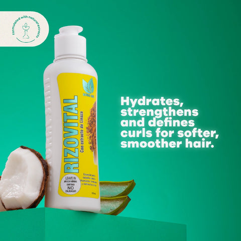 Rizovital: Acondicionador sin enjuague para definir los rizos y controlar el frizz