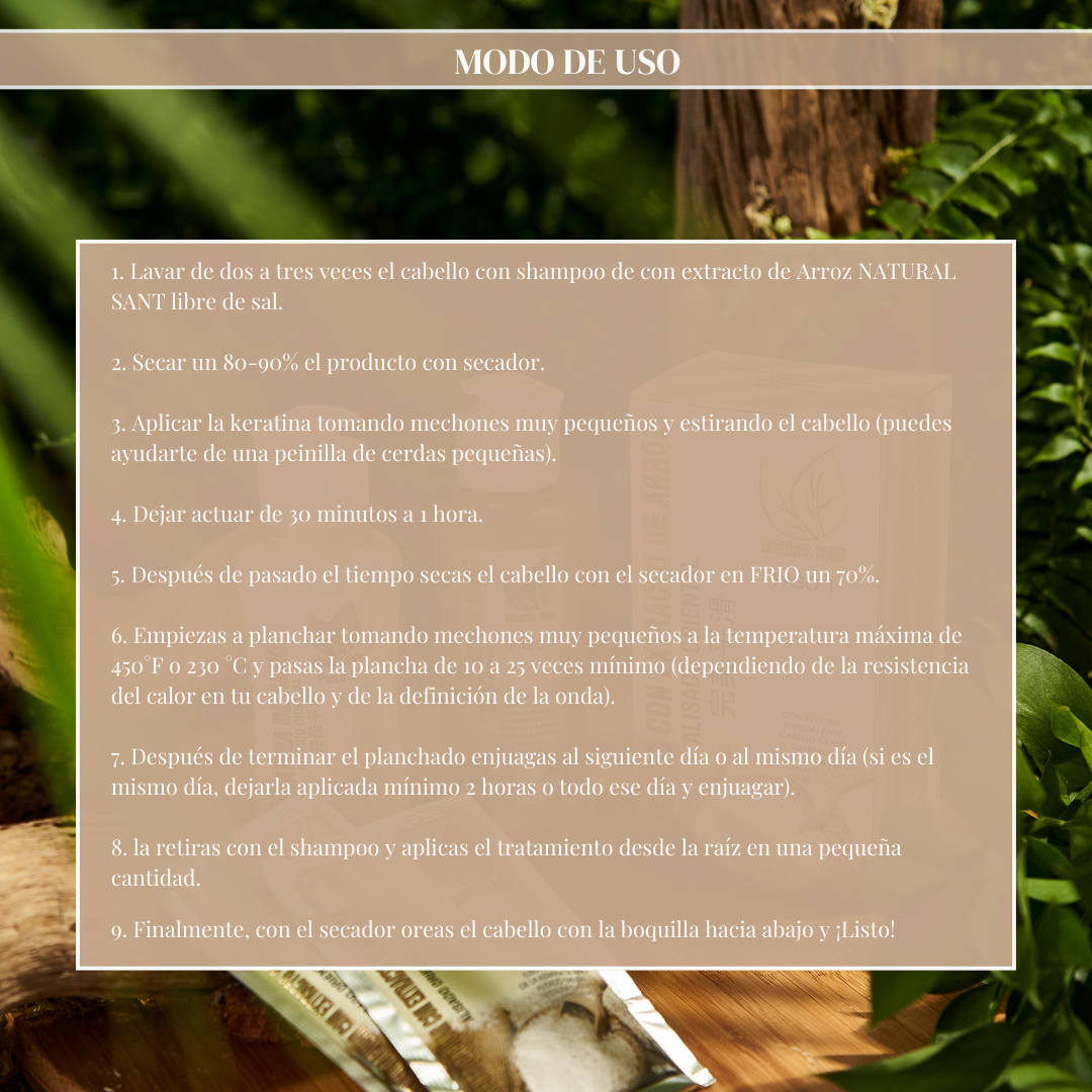 Duo Box Keratina de ARROZ 120ml - Main Image