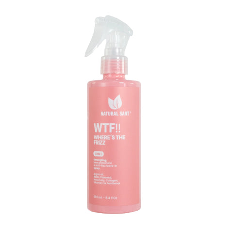 Where's The Frizz - Heat Protectant, Detangling, And Anti-Frizz Spray With Natural Extracts