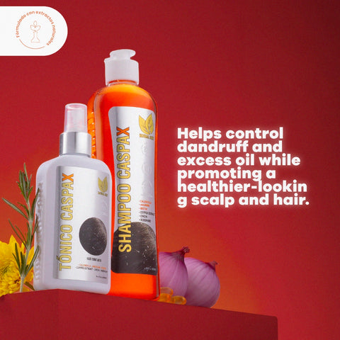 Caspax Dandruff & Oil Control Bundle Shampoo + Hair Tonic