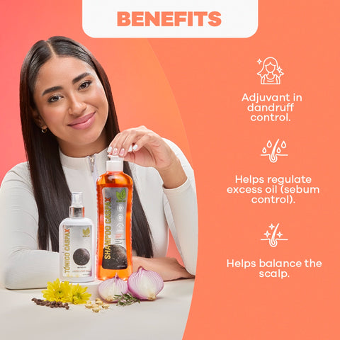 Caspax Dandruff & Oil Control Bundle Shampoo + Hair Tonic